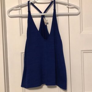 Wilfred free blue cropped tank